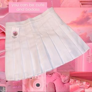 Trendy Pleated Skort